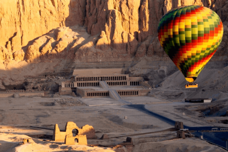 Luxor Tagesausflug & Heißluftballonfahrt ab Makadi bay