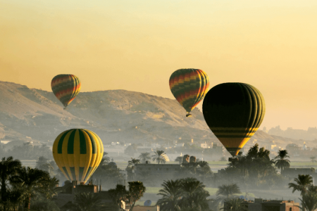 Luxor Tagesausflug & Heißluftballonfahrt ab Sahl Hasheesh