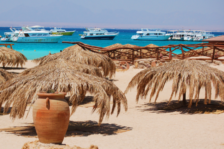 Paradise Insel mit Speedboot ab Hurghada